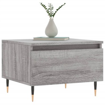 vidaXL Τραπεζάκια Σαλονιού 2 τεμ. Γκρι Sonoma 50x46x35cm Επεξ. Ξύλο