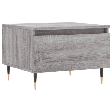 vidaXL Τραπεζάκια Σαλονιού 2 τεμ. Γκρι Sonoma 50x46x35cm Επεξ. Ξύλο