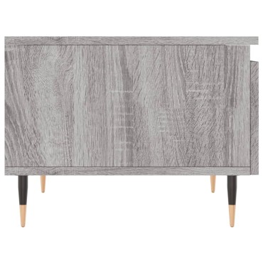 vidaXL Τραπεζάκια Σαλονιού 2 τεμ. Γκρι Sonoma 50x46x35cm Επεξ. Ξύλο