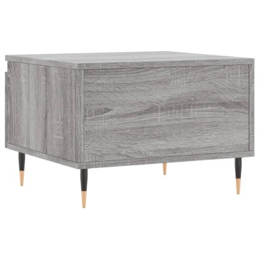 vidaXL Τραπεζάκια Σαλονιού 2 τεμ. Γκρι Sonoma 50x46x35cm Επεξ. Ξύλο