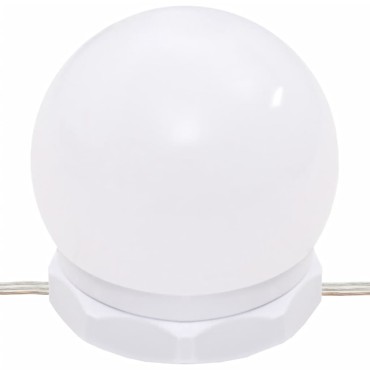 vidaXL Μπουντουάρ με LED Φώτα Γκρι Σκυροδέματος 96x40x142cm 1 τεμ.