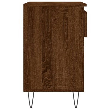 vidaXL Παπουτσοθήκη Καφέ Δρυς 70x36x60cm από Επεξεργασμένο Ξύλο