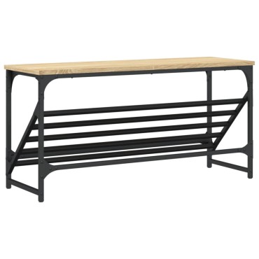 vidaXL Παπουτσοθήκη Sonoma Δρυς 90x30x45cm Επεξεργασμένο Ξύλο