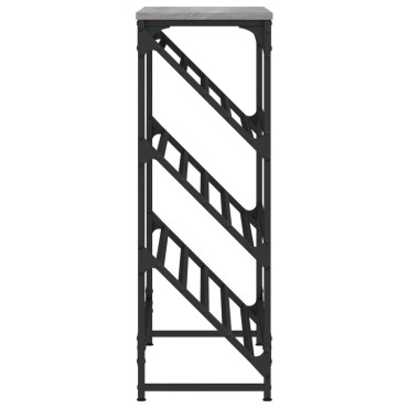 vidaXL Παπουτσοθήκη Γκρι Sonoma 90x30x85cm από Επεξεργασμένο Ξύλο