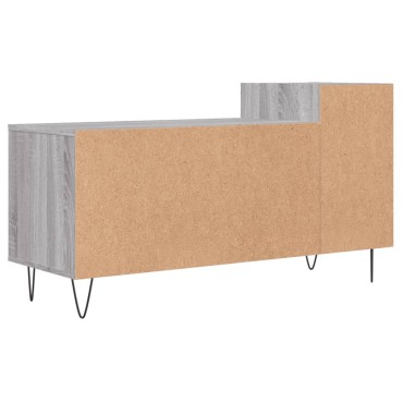 vidaXL Έπιπλο Τηλεόρασης Γκρι Sonoma 100x35x55cm από Επεξεργ. Ξύλο