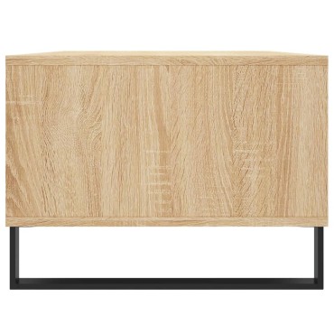 vidaXL Τραπεζάκι Σαλονιού Sonoma Δρυς 90x50x36,5cm Επεξεργασμ. Ξύλο 1 τεμ.