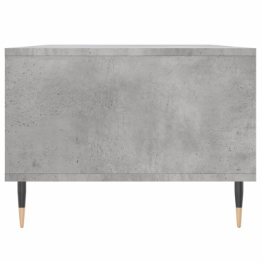 vidaXL Τραπεζάκι Σαλονιού Γκρι Σκυροδ. 90x50x36,5cm Επεξεργ. Ξύλο 1 τεμ.