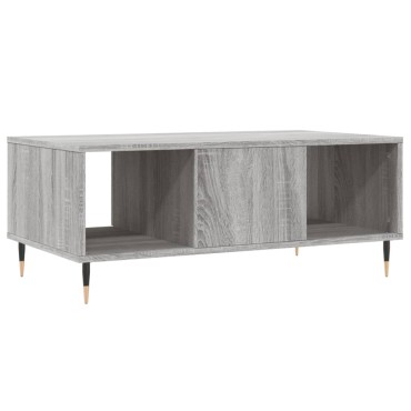 vidaXL Τραπεζάκι Σαλονιού Γκρι Sonoma 90x50x36,5cm Επεξεργασμένο Ξύλο 1 τεμ.