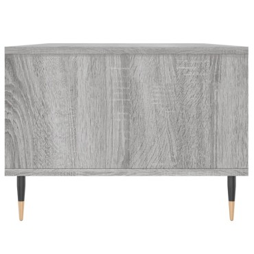 vidaXL Τραπεζάκι Σαλονιού Γκρι Sonoma 90x50x36,5cm Επεξεργασμένο Ξύλο 1 τεμ.