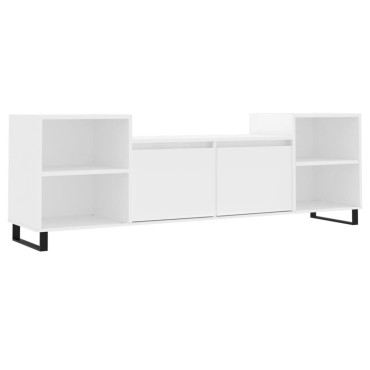 vidaXL Έπιπλο Τηλεόρασης Λευκό 160x35x55cm Επεξεργασμένο Ξύλο