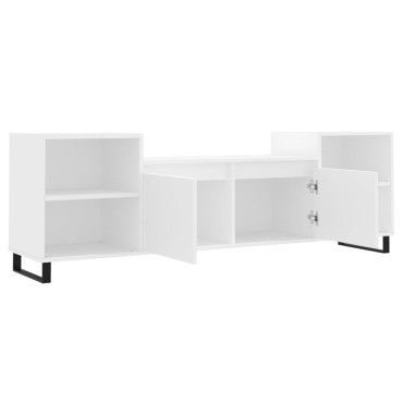 vidaXL Έπιπλο Τηλεόρασης Λευκό 160x35x55cm Επεξεργασμένο Ξύλο