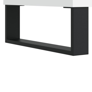 vidaXL Έπιπλο Τηλεόρασης Λευκό 160x35x55cm Επεξεργασμένο Ξύλο