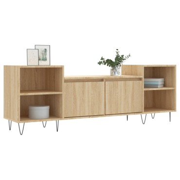 vidaXL Έπιπλο Τηλεόρασης Sonoma Δρυς 160x35x55cm Επεξ. Ξύλο