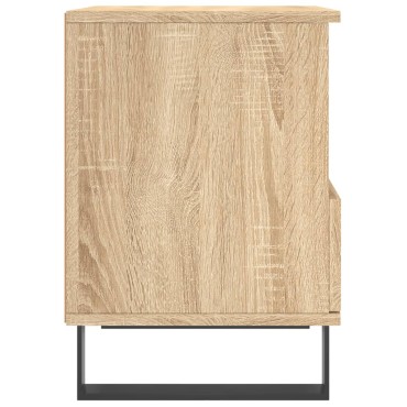 vidaXL Κομοδίνα 2 τεμ. Sonoma Δρυς 40x35x50cm από Επεξεργ. Ξύλο