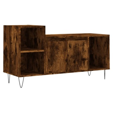 vidaXL Έπιπλο Τηλεόρασης Καπνιστή Δρυς 100x35x55cm Επεξ. Ξύλο