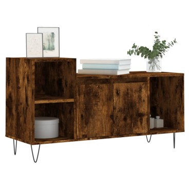 vidaXL Έπιπλο Τηλεόρασης Καπνιστή Δρυς 100x35x55cm Επεξ. Ξύλο