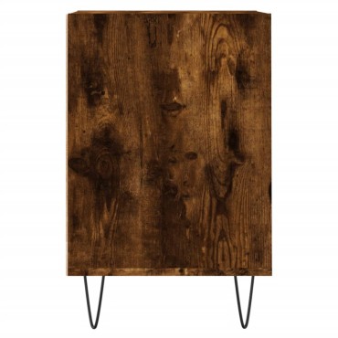 vidaXL Έπιπλο Τηλεόρασης Καπνιστή Δρυς 100x35x55cm Επεξ. Ξύλο