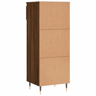 vidaXL Παπουτσοθήκη Καφέ Δρυς 40x36x105cm από Επεξεργασμένο Ξύλο