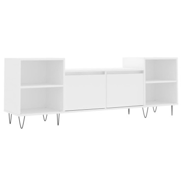 vidaXL Έπιπλο Τηλεόρασης Λευκό 160x35x55cm Επεξεργασμένο Ξύλο