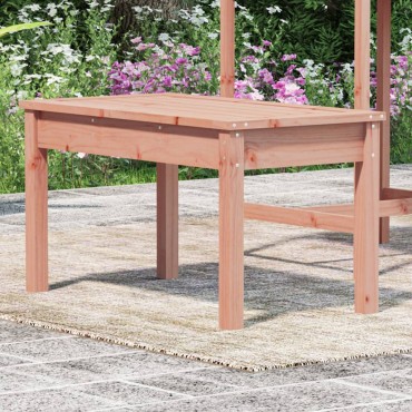vidaXL Παγκάκι Κήπου 80x44x45cm από Μασίφ Ξύλο Ψευδοτσούγκας 1 τεμ.