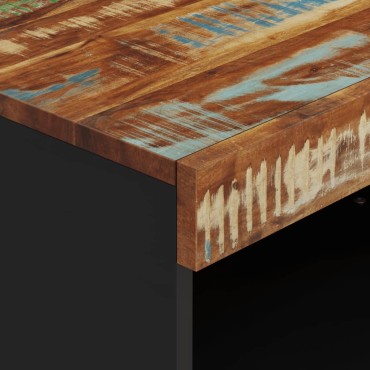 vidaXL Έπιπλο Τηλεόρασης 60x33x43,5cm από Μασίφ Ανακυκλωμένο Ξύλο