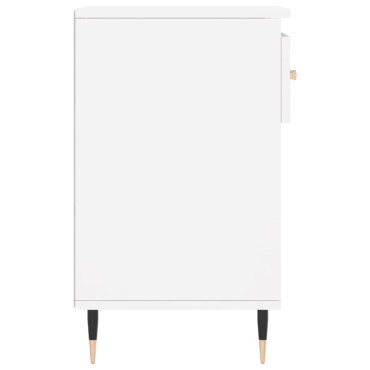 vidaXL Παπουτσοθήκη Λευκή 102x36x60cm από Επεξεργασμένο Ξύλο