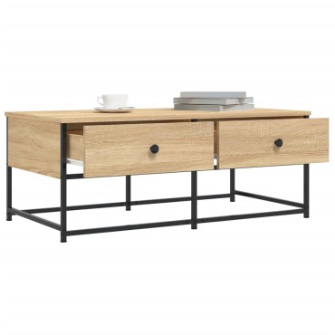 vidaXL Τραπεζάκι Σαλονιού Sonoma Δρυς 100x51x40cm Επεξεργασμένο Ξύλο 1 τεμ.