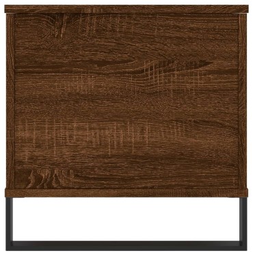 vidaXL Τραπεζάκι Σαλονιού Καφέ Δρυς 90x44,5x45cm Επεξεργασμένο Ξύλο 1 τεμ.