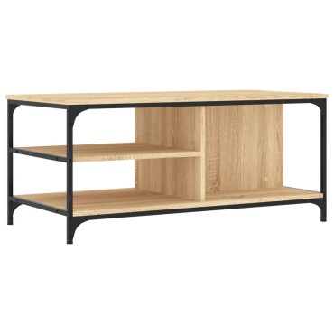 vidaXL Τραπεζάκι Σαλονιού Sonoma Δρυς 100x50x45cm Επεξεργασμένο Ξύλο 1 τεμ.