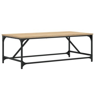 vidaXL Τραπεζάκι Σαλονιού Sonoma Δρυς 100x50x35cm Επεξεργασμένο Ξύλο 1 τεμ.