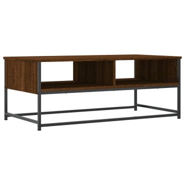 vidaXL Τραπεζάκι Σαλονιού Καφέ Δρυς 100x51x40cm Επεξεργασμ. Ξύλο 1 τεμ.