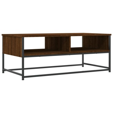 vidaXL Τραπεζάκι Σαλονιού Καφέ Δρυς 100x51x40cm Επεξεργασμ. Ξύλο 1 τεμ.