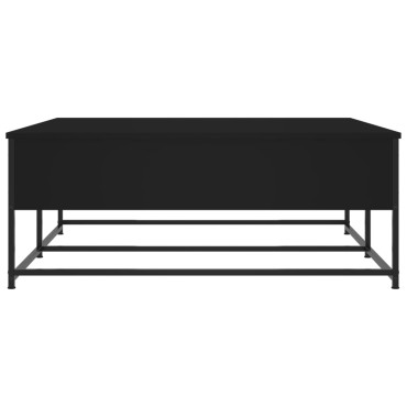 vidaXL Τραπεζάκι Σαλονιού Μαύρο 100x99x40cm από Επεξεργ. Ξύλο 1 τεμ.