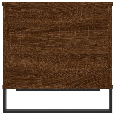 vidaXL Τραπεζάκι Σαλονιού Καφέ Δρυς 60x44,5x45cm Επεξεργασμένο Ξύλο 1 τεμ.