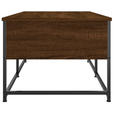 vidaXL Τραπεζάκι Σαλονιού Καφέ Δρυς 100x51x40cm Επεξεργασμ. Ξύλο 1 τεμ.