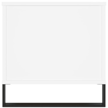 vidaXL Τραπεζάκι Σαλονιού Λευκό 90x44,5x45cm από Επεξεργασμένο Ξύλο 1 τεμ.