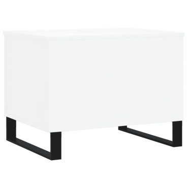 vidaXL Τραπεζάκι Σαλονιού Λευκό 60x44,5x45cm από Επεξεργασμένο Ξύλο 1 τεμ.