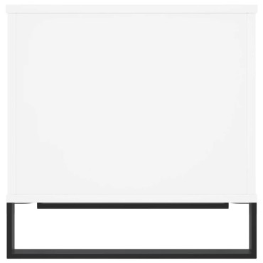 vidaXL Τραπεζάκι Σαλονιού Λευκό 60x44,5x45cm από Επεξεργασμένο Ξύλο 1 τεμ.