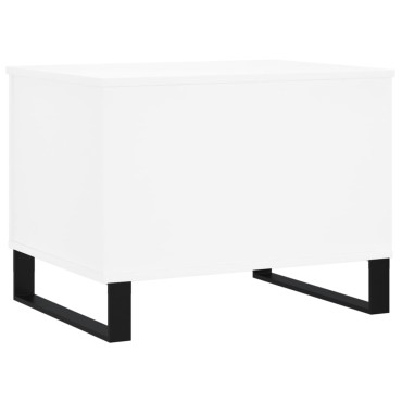vidaXL Τραπεζάκι Σαλονιού Λευκό 60x44,5x45cm από Επεξεργασμένο Ξύλο 1 τεμ.