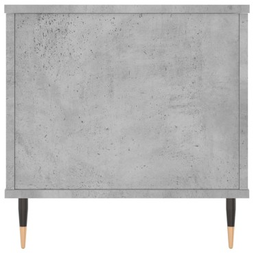 vidaXL Τραπεζάκι Σαλονιού Γκρι Σκυροδ. 90x44,5x45cm Επεξεργ. Ξύλο 1 τεμ.