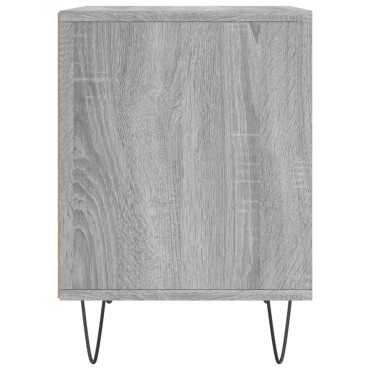 vidaXL Κομοδίνο Γκρι Sonoma 40x35x50cm από Επεξεργασμένο Ξύλο 1 τεμ.
