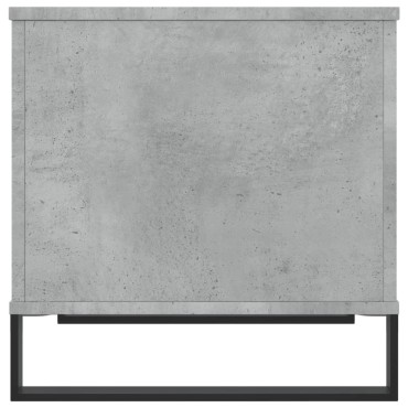 vidaXL Τραπεζάκι Σαλονιού Γκρι Σκυρ. 60x44,5x45cm Επεξεργ. Ξύλο 1 τεμ.