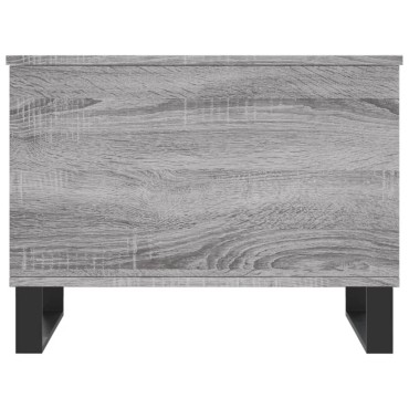 vidaXL Τραπεζάκι Σαλονιού Γκρι Sonoma 60x44,5x45cm Επεξεργασμένο Ξύλο 1 τεμ.