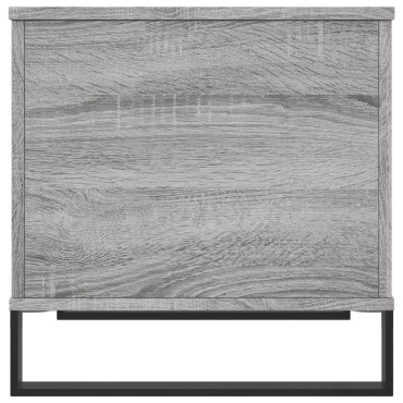 vidaXL Τραπεζάκι Σαλονιού Γκρι Sonoma 60x44,5x45cm Επεξεργασμένο Ξύλο 1 τεμ.