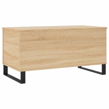 vidaXL Τραπεζάκι Σαλονιού Sonoma Δρυς 90x44,5x45cm Επεξεργασμένο Ξύλο 1 τεμ.
