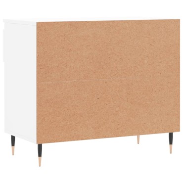 vidaXL Παπουτσοθήκη Λευκή 70x36x60cm από Επεξεργασμένο Ξύλο
