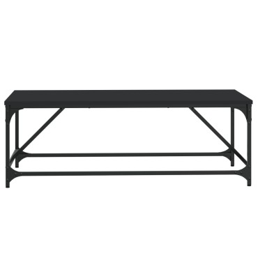 vidaXL Τραπεζάκι Σαλονιού Μαύρο 100x50x35cm από Επεξεργασμένο Ξύλο 1 τεμ.