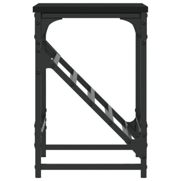 vidaXL Παπουτσοθήκη Μαύρη 60x30x45cm από Επεξεργασμένο Ξύλο