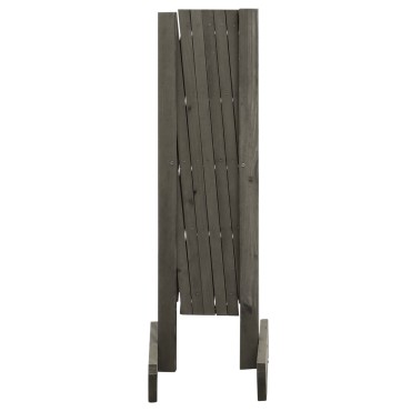vidaXL Καφασωτό Φράχτης Κήπου Γκρι 120x60cm Μασίφ Ξύλο Ελάτης