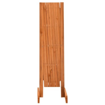 vidaXL Καφασωτό Φράχτης Κήπου Πορτοκαλί 150x80cm Μασίφ Ξύλο Ελάτης